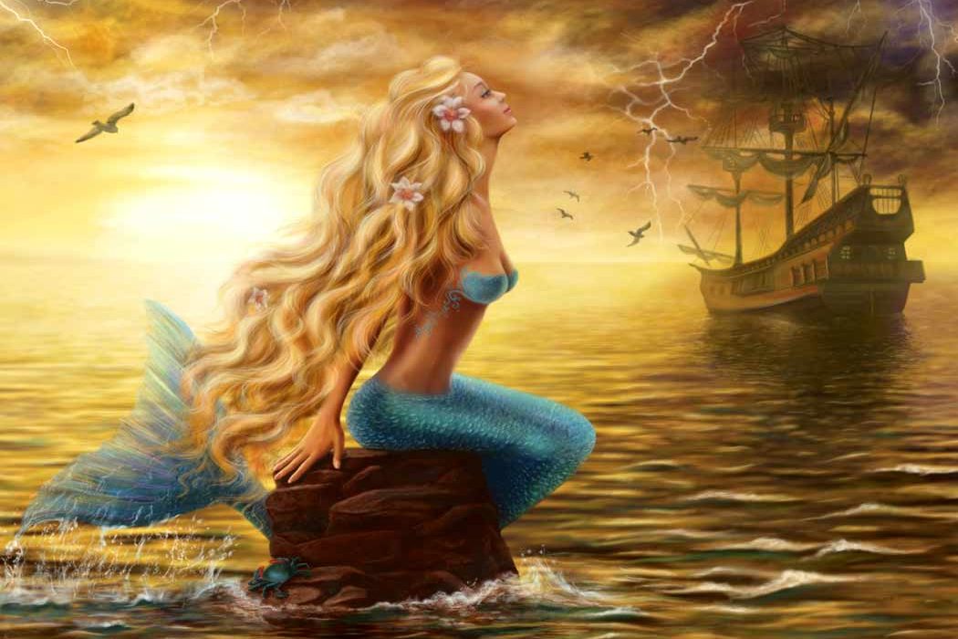 Blonde Haired Mermaid from Atlantis - wide 6