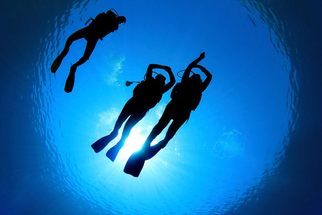 Scuba Diving | scuba instructor & students