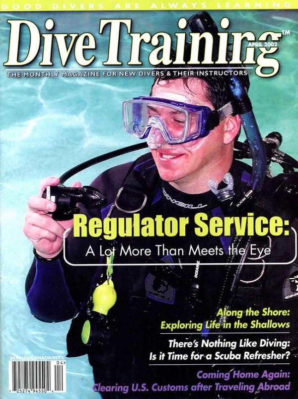 Scuba Diving | Dive Training Magazine, April 2002