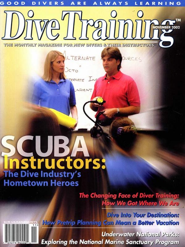 Scuba Diving | Dive Training Magazine, November 2002