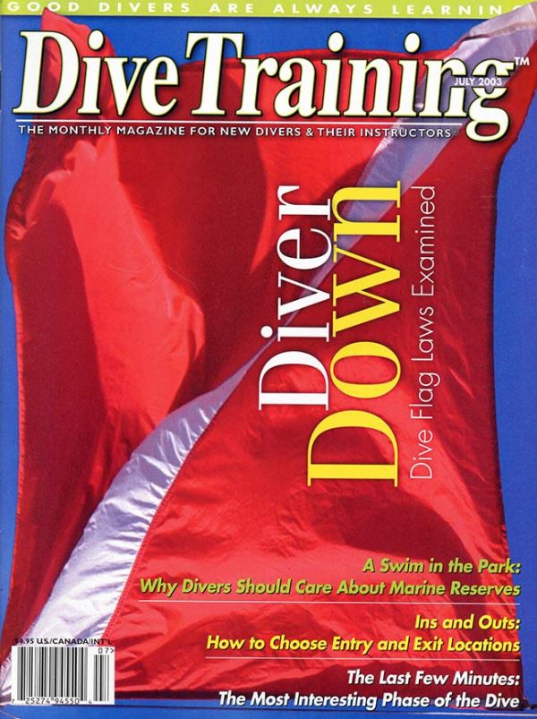 Scuba Diving | Dive Training Magazine, July 2003