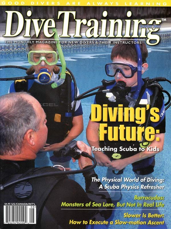 Scuba Diving | Dive Training Magazine, August 2003