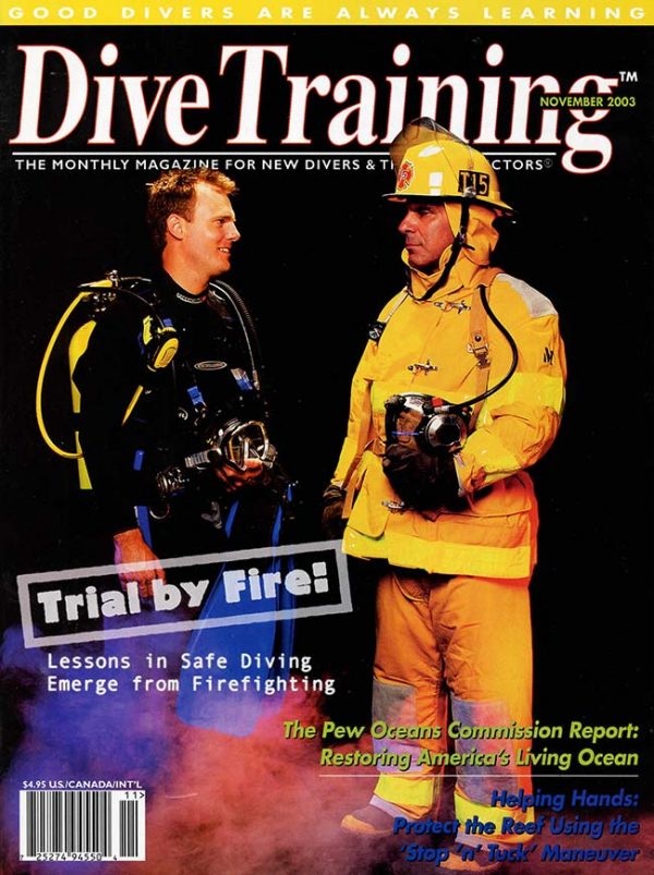Scuba Diving | Dive Training Magazine, November 2003