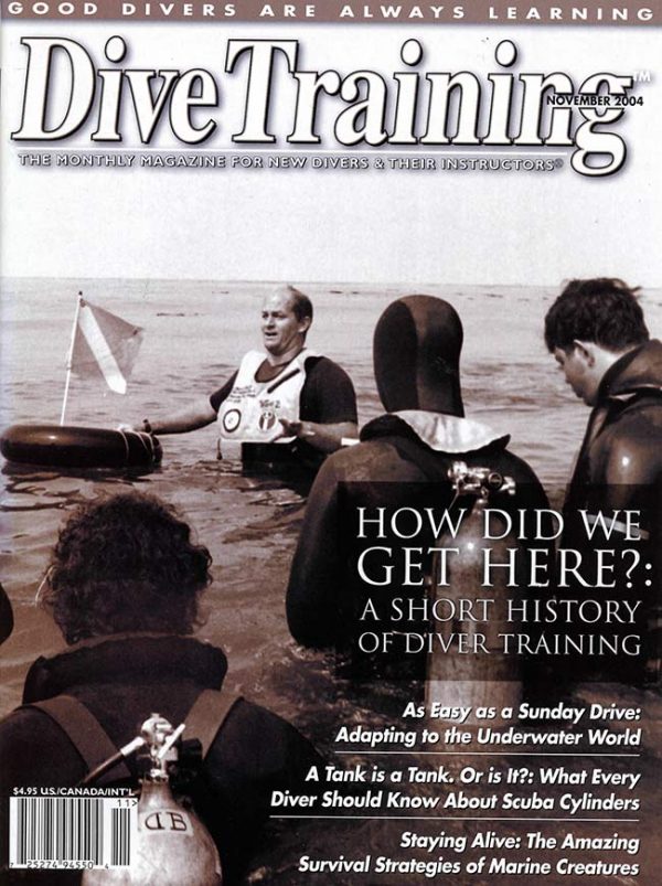Scuba Diving | Dive Training Magazine, November 2004