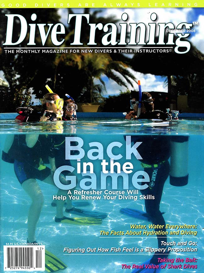 December 2008 - Dive Training Magazine | Scuba Diving Skills, Gear ...