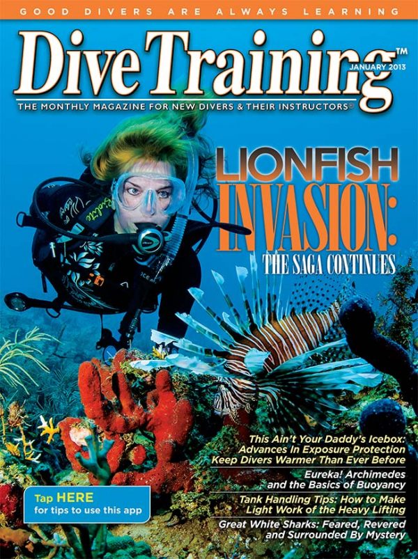 Scuba Diving | Dive Training Magazine, January 2013