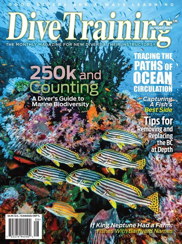 Scuba Diving | Dive Training Magazine, August 2015