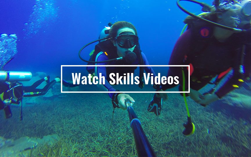 scuba diving skills