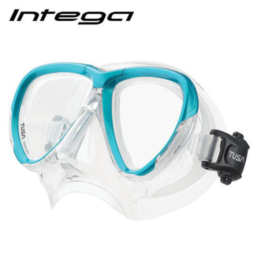 This image portrays TUSA Intega Mask by Dive Training Magazine | Scuba Diving Skills, Gear, Education.